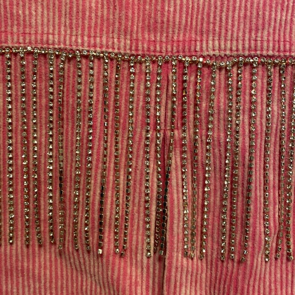 Brand New Blue B Hot Pink Corduroy Cropped Jacket…size M/L - Picture 4 of 7